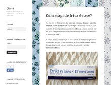 Tablet Screenshot of clarra-blog.com